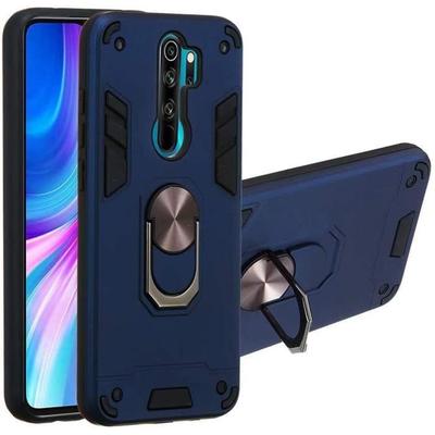 Case - Xiaomi - Redmi Note 8 Pro - Shockproof - Magnetic Ring Stand - Slim