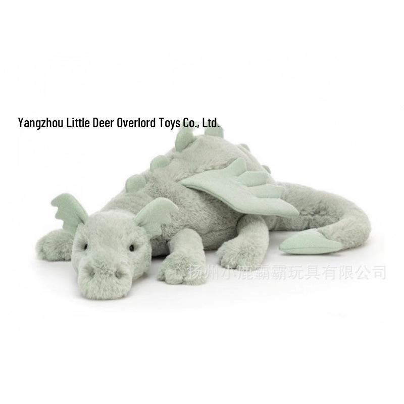 Jely Plush Toy Sky Dragon & Snow Tiger Collection: Soft Cute Snow, Blue & Pink Dragon Plush Toys - Ideal Gift