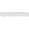 Polyester Light Embroidered Lace, Skirt Decoration, Headband, Neck Decoration, White Water-Soluble Handbook, Lace Lace Accessories