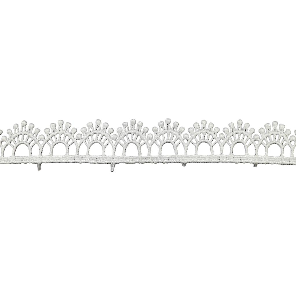 Polyester Light Embroidered Lace, Skirt Decoration, Headband, Neck Decoration, White Water-Soluble Handbook, Lace Lace Accessories