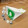 10PCS Vacuum Cleaner Dust Bag Dust Container for CV300 CV380 Model High Capacity Storage Efficient Particle Capture