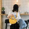 Large Capacity Cartoon Shoulder Bag Embroidered Banana Messenger Bag  Streetwear