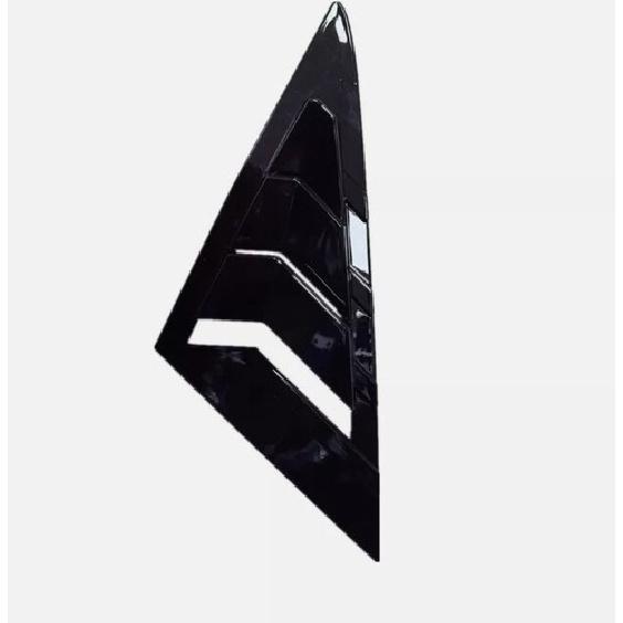 For 2013- VW Golf 7 MK7 MK7.5 Gloss Black Car Window Side Front Louver Cover