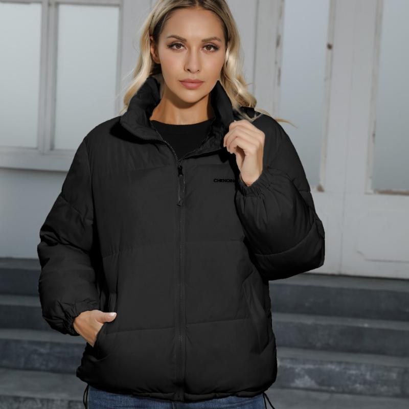 Осень-зима с длинными рукавами и полувысоким воротом на молнии — фото 10