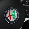 Per Alfa Romeo Adesivo Emblema Volante Auto 40mm Manopola Console Centrale Badge per Alfa Romeo Giulietta Mito Giulia Stelvio Br