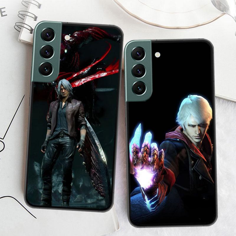 D-Devil May Cry DMC Phone Case For Samsung A15 A25 A35 A55 Galaxy A12 A22 A32 A52 A72 A54 A34 A24 A14 A53 A33 A23 A13 A73 A42 5G