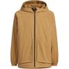FW24 Lightweight Padded Jacket Water-Resistant Warm Sports Casual Hooded Coat Men Jacket Desert-Brown JY4196