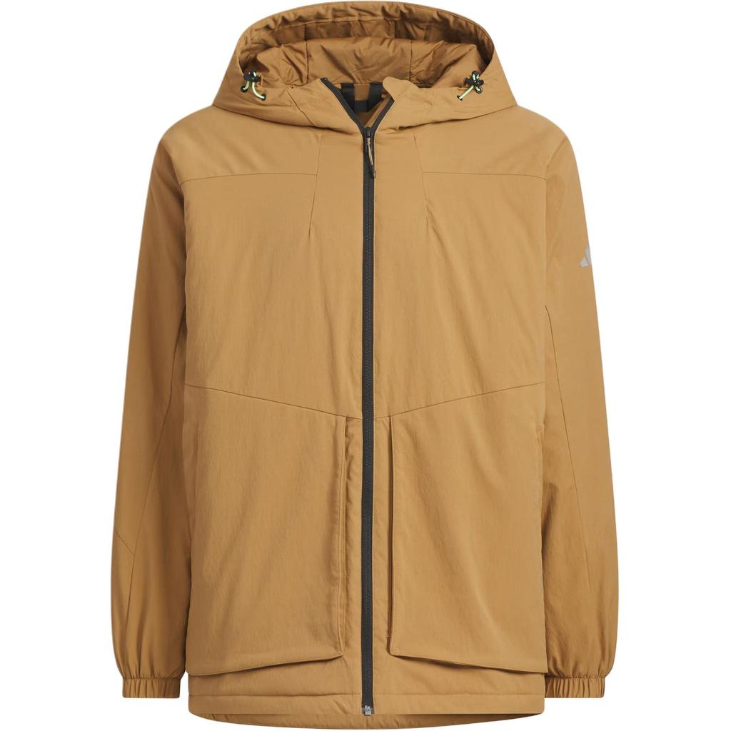 Adidas LIGHTWEIGHT PADDED JACKET Puffer Jacket Men's Desert Brown JY4196