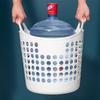 Plastic Laundry and Storage Basket for Clothes, Toys, & Bathroom Use