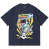 230 Gsm 100% Cotton Captain Tsubasa V1 Print Unisex Heavy Cotton T Shirt