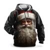 Chrismas Men's Hoodie Print Sweatshirts For Men Harajuku Hooded Shirt Pullover Casual Clothes Streetwear Top Men's Clothing