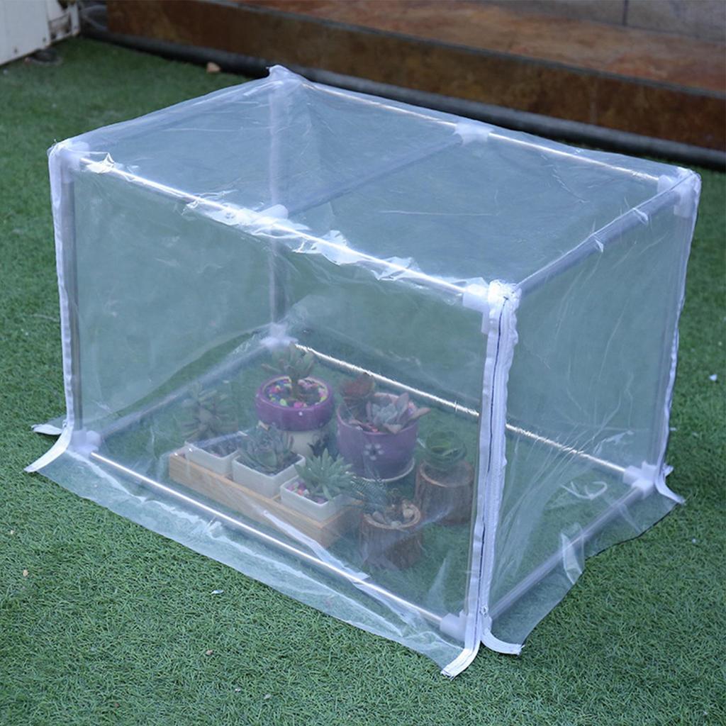 Mini Greenhouse Garden Nursery Plant Cover Portable Green House Kit Clear Tent for Plants Outside Backyard Vegetables Flowers