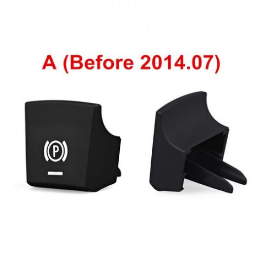 1x ABS Car Handbrake P Button Auto H Switch Trim For BMW 5 6 7 F10 F12 F01