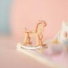 Wooden Dollhouse Kit Miniature Handicraft Doll House Assembly Model Parts Children Gift