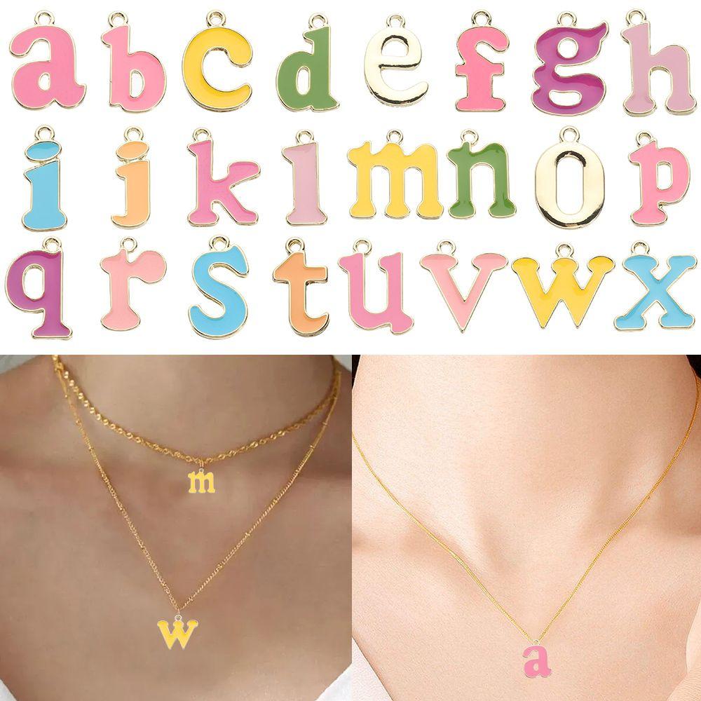 

Модная цепочка подвеска украшение алфавит буква ожерелье от А до Я кулон