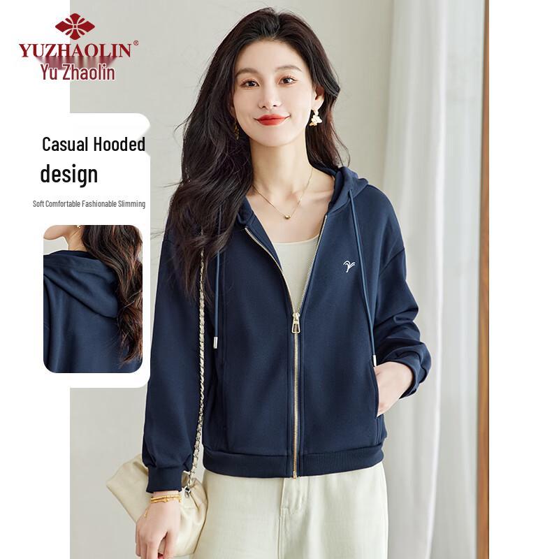 

Yuzhaolin Women s Hooded Zip Cardigan Jacket M