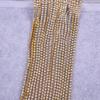 VC SS6-SS16 Crystal Cup Strass Rhinestones Roll Closure Sew Trimming Chain Elegant Decorative AB Chains for Clothing