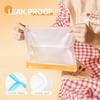 10 Pack Dishwasher Safe Reble Bags, Leakproof Reble Freezer Bags, BPA Free Food Storage Bags for Lunch Marinate Food Travel - 3 Gallon 3 Snack 4