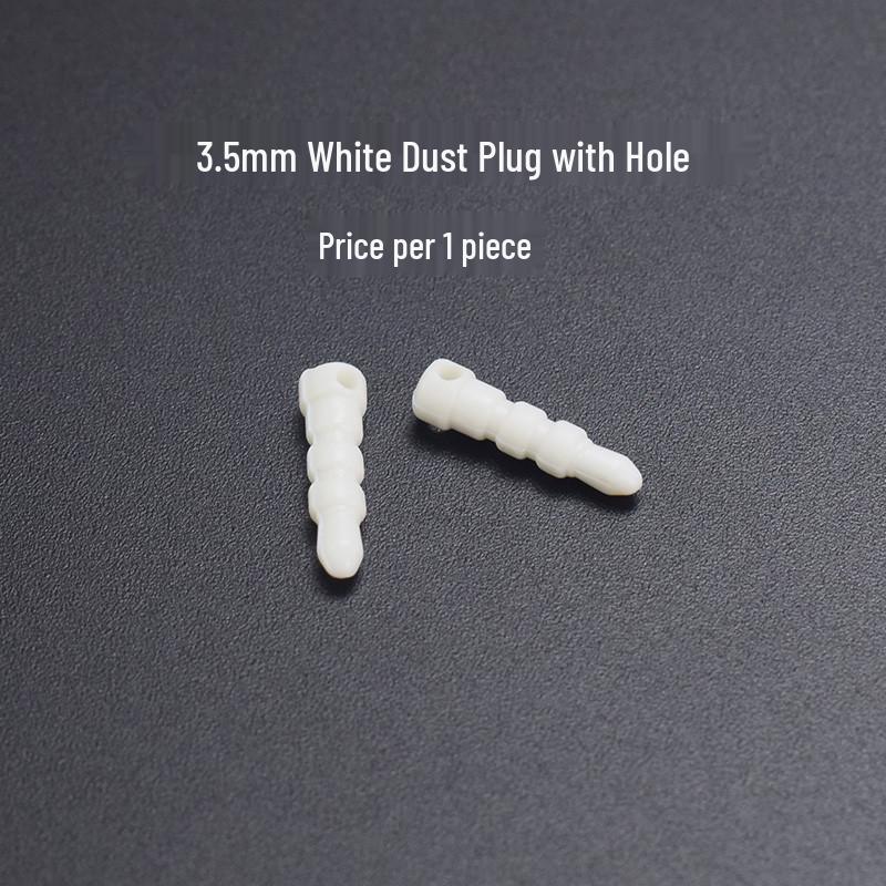 3.5mm Headphone Jack Dust Plug - PE Rubber Stopper for Phone & Computer Audio Ports