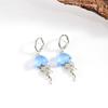 Earrings for Women: High-End Retro Ocean Style Jellyfish Ear Drops, Girls Series, Versatile and Elegant