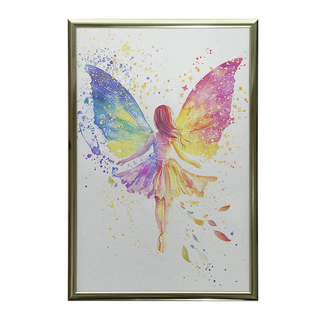 Dream Fairy Poster Dream Fairy Poster, 50X70 Cm, Frameless, Matte Paper 230 Gsm