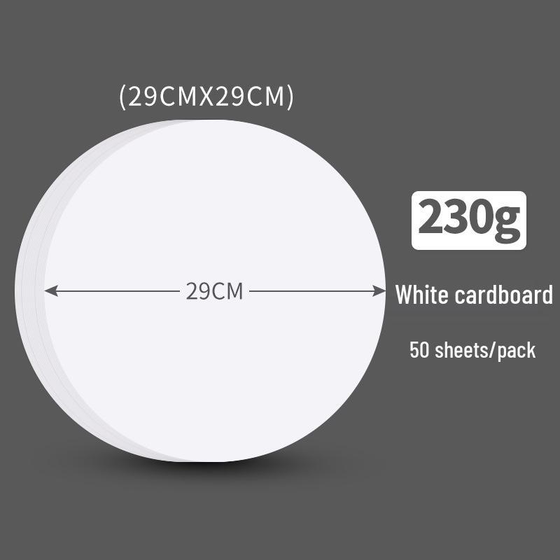 Thick White Cardstock Sheets for Drawing & Crafts - A3, A4, 2k, 4k, 8k Sizes