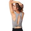 Damen Freizeit Rundhals Ärmelloses Trainings-Tanktop