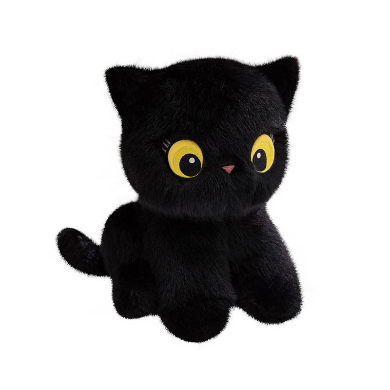 Plush Cat Sleep Toy With Pp Cotton Filling For Relaxing Bedtime Comfort For Kids And Adults