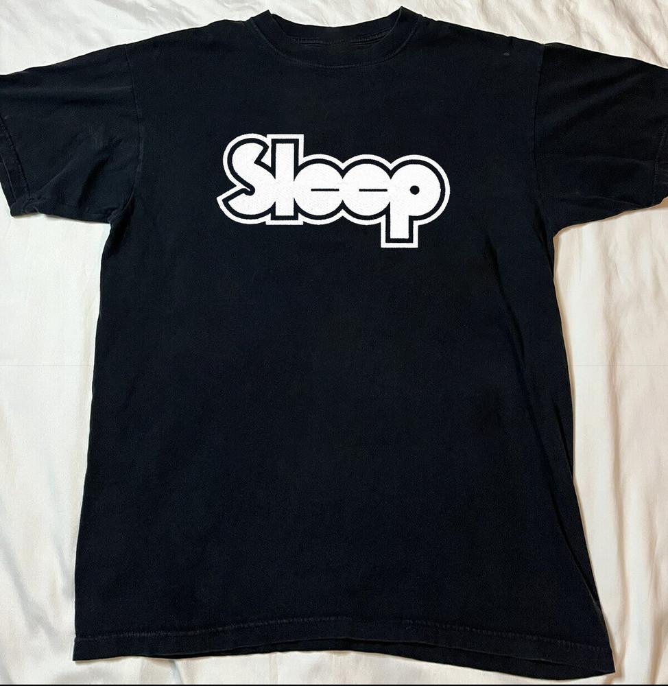Sleep Band LOGO Black Cotton Shirt Full size S5XL Unisex T260 Unisex T-Shirt XL
