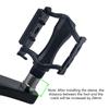 1Pair Bicycles Pedals Adapter Stainless Steels Bicycles Pedals Extender Bike Pedals Extenders Adapters Easy To Install
