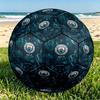 Manchester City FC Print Size 5 Soccer Ball, PU Wear Resistant Football for Match Training and Daily Practice, Birthday Gift for Soccer Fans