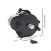 1:12 Scale RC Car Motor Gearbox Assembly Machined with Metal Gears Easy
