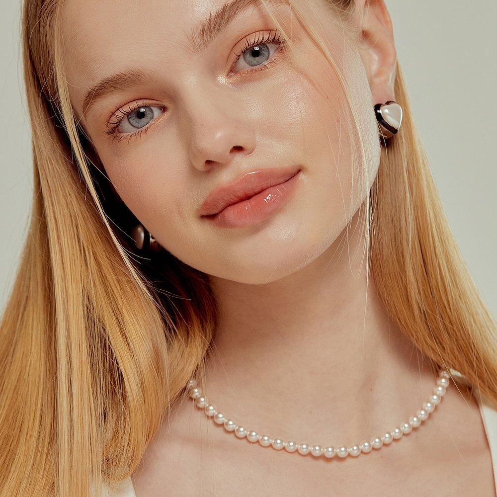 Classic Pearl Choker Necklace_Nz1042 (14K Gold Filled)