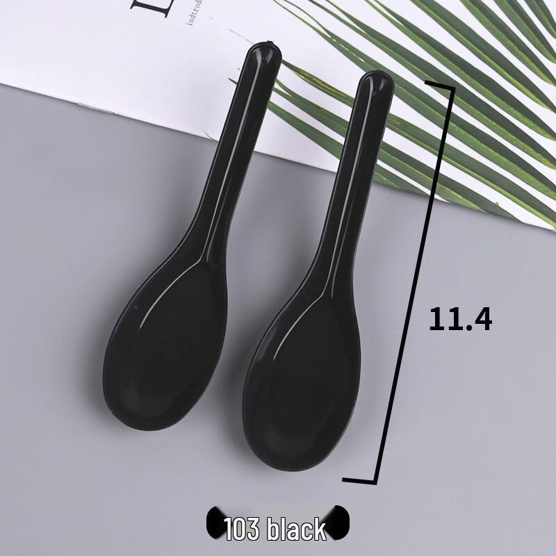 Handon Individually Wrapped Disposable Plastic Spoons