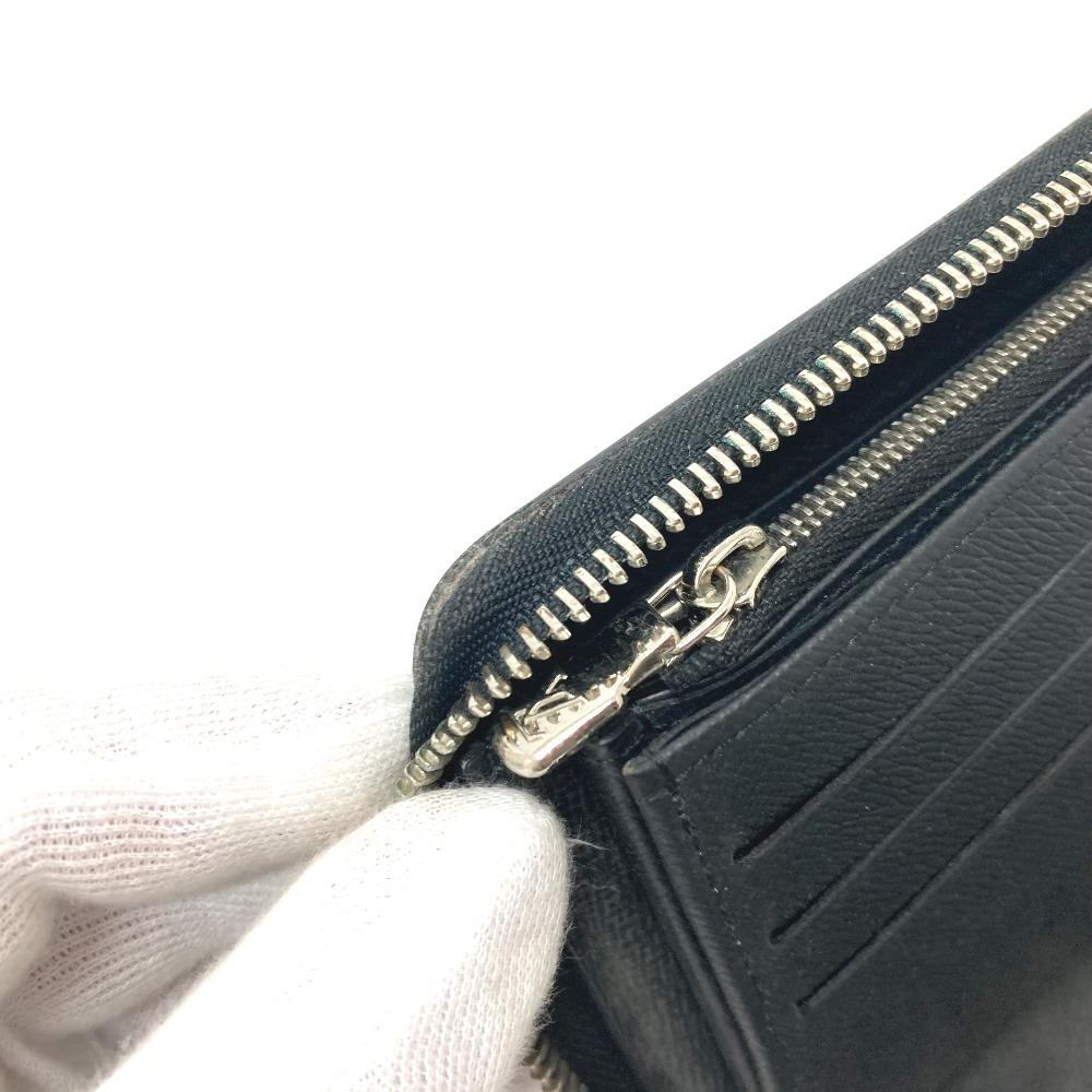 Louis Vuitton M30056 Zippy Organizer NM Long Wallet Leather Black/SilverHardware