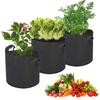Felt Plant Grow Bags for Veg Garden Pots Planting Bag Grow Accessories Gardening Tools and Planting Supplies