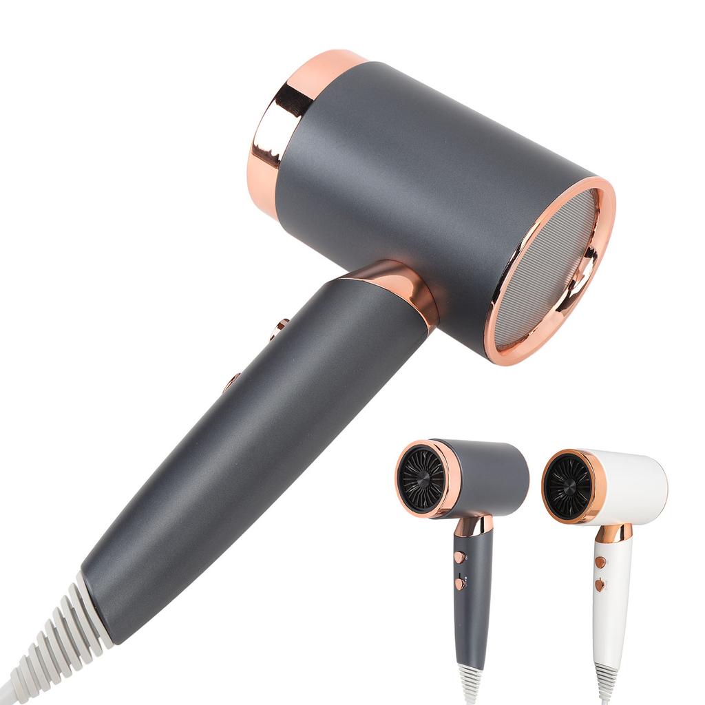 Negative Ion Hair Dryer 1400W 20000RPM High Speed Temperature Control Sensor Professional Low Noise