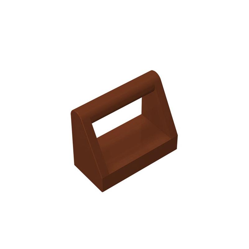 MOC 10PCS 2432 Modified Constructing Blocks 1x2 With Bar Handle Learning-Focused Bricks Particle Puzzle Toys Children Birthday Kid Gifts