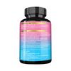 Collagen Peptide Capsules Containing Biotin, Keratin, Vitamin C, Vitamin E, Zinc, Magnesium, and Skin Health Support.