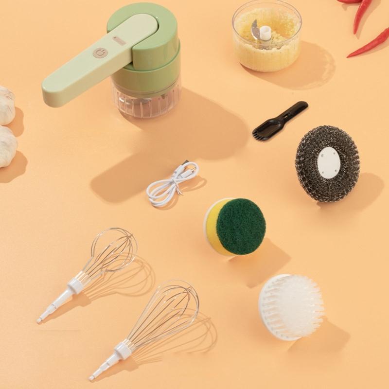 Automatic Home USB Meat Grinders Kid Food Supplement Stirring Grinder Electric Garlic Stirrer Mini Garlic Pulling Gadget