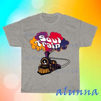 New Soul Train Men's Grey T-shirt 1 Funny Size S To 5XL