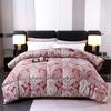 New 95 Printed El Down Quilt White Goose Down Winter Quilt, Easy Temperature Locking Comforter Thickened Warm Blanket