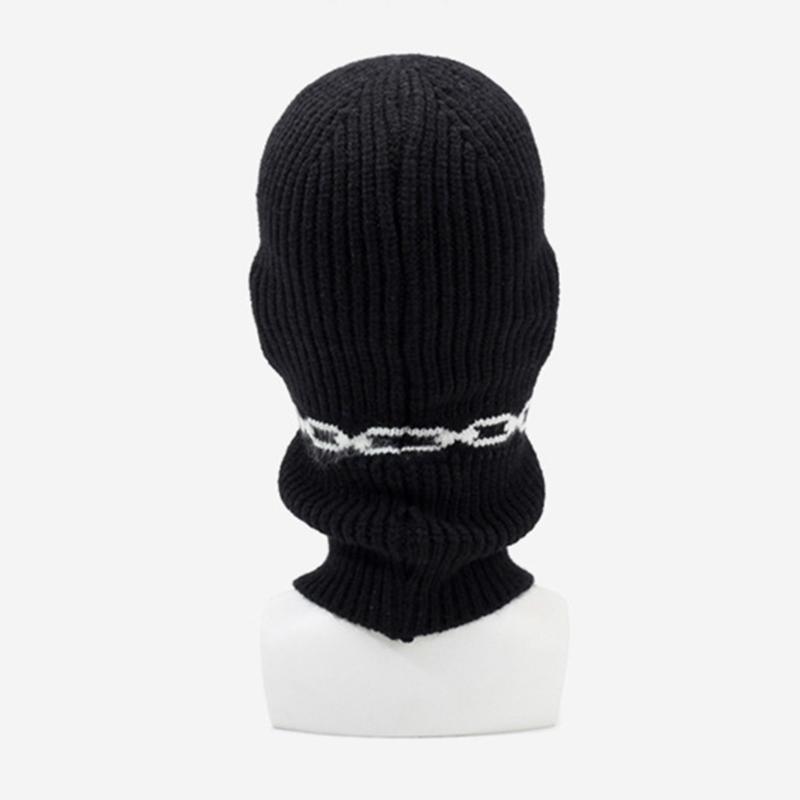 Unisex Balaclava Winter Hat Outdoor Teens Streetwear Skull Caps for Outdoor