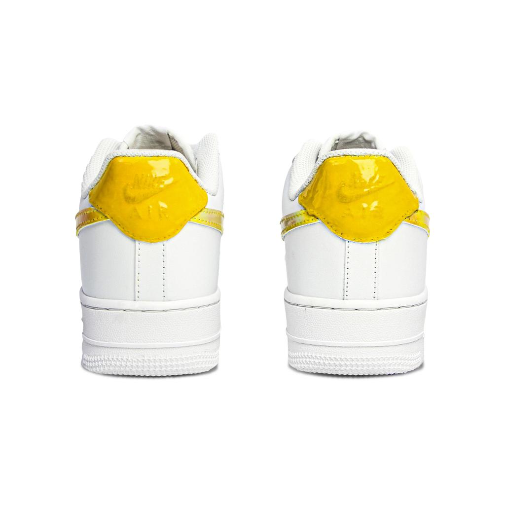 Nike Air Force 1 Abrasion Resistant Abrasion Resistant Low Top Skateboard Shoes Unisex White CW2288-111(Team1110-S-BOX)