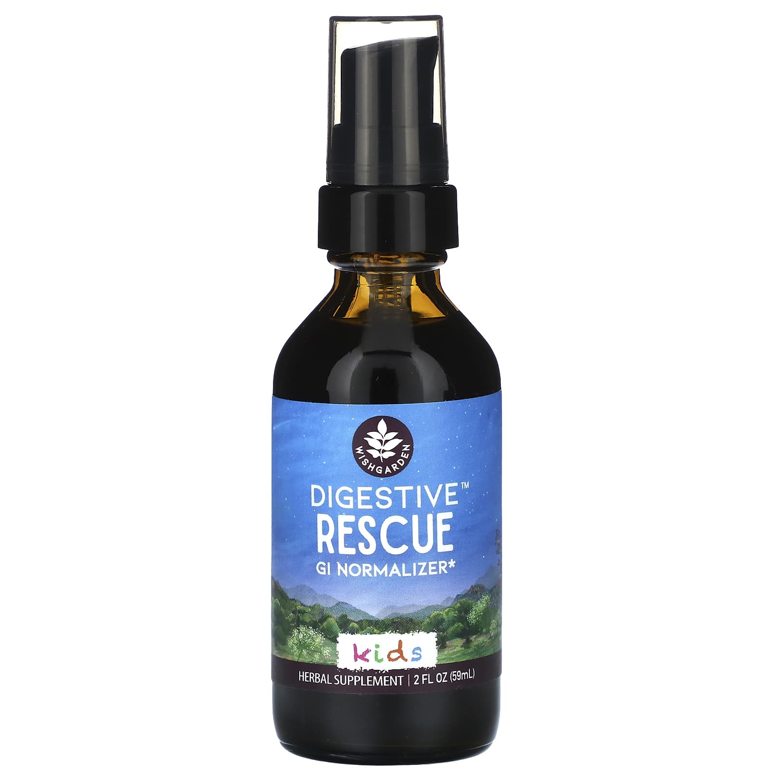 

WishGarden Herbs, Children s, Digestive Rescue GI Normalizer, 2 fl oz (59 ml)
