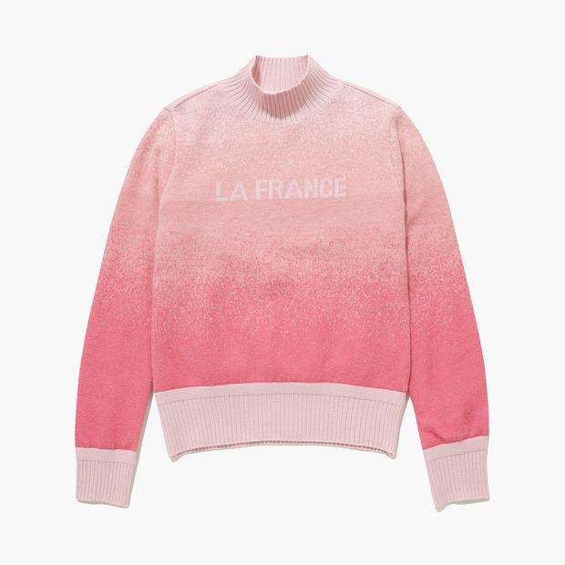 LECOQ GOLF Women'S Gradient High-Neck Windproof Sweater (Gp422Lkpn1)