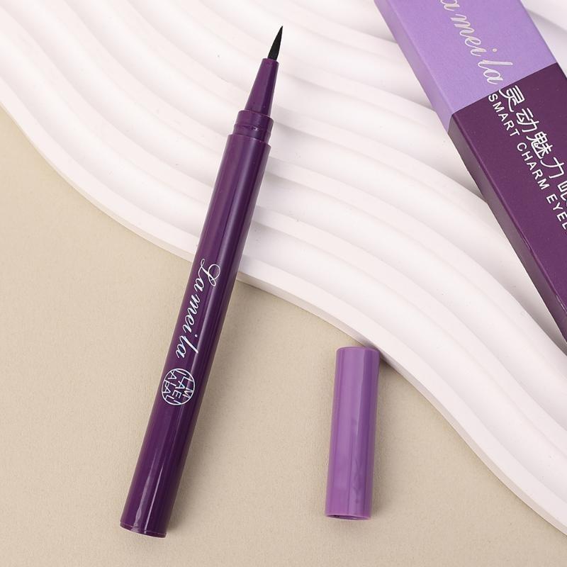 Matte Eyeliner Pen Makeup Waterproof Long Lasting Quickly Drying Smooth Ultra-thin Black Liquid Eyeliner Pencil Women Cosmetics