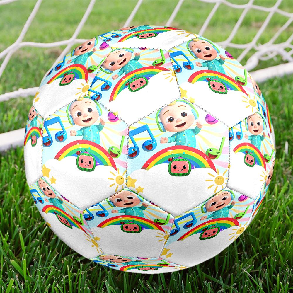 CoComelon Theme Size 5 Soccer Ball, Suitable for Both Indoor and Outdoor Matches, a Gift Suitable for Everyone.
