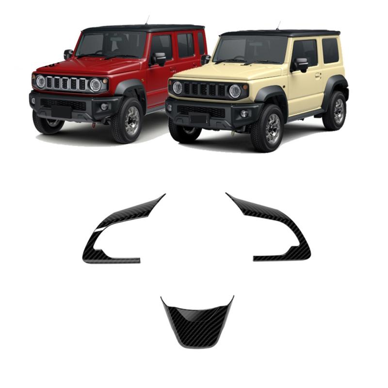 For Suzuki Jimny 2018-2025 JB64W/JB74/JC74W Car Center Console Steering Wheel Control Panel  Interior Decoration Accessoires