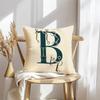 Letter Horse Cushion Cover Soft Plush Throw Pillow Cover  DoubleSided Decorative Cushion Case  Sofa Bedroom Home Decor